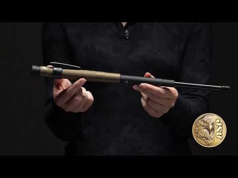 Baston Telescopic Agent 40cm Cerakote Titanium ASP