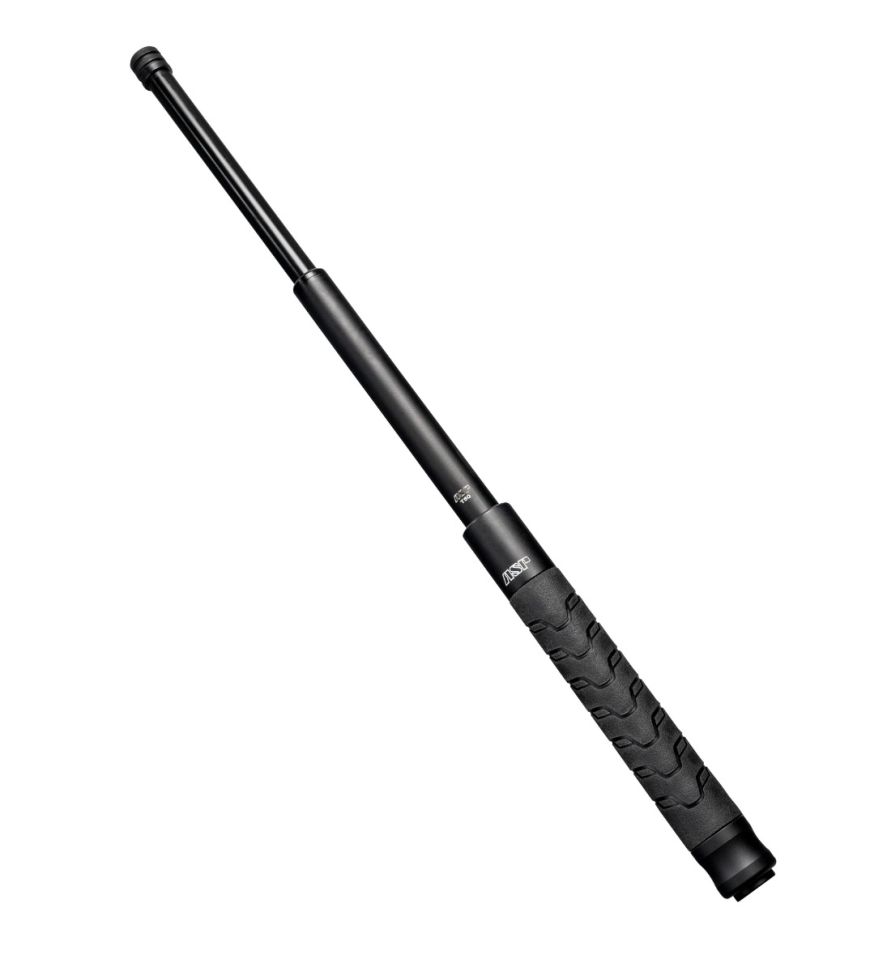 Baston Telescopic Talon Infinity 50cm Black Chrome Vector Grip Button ASP