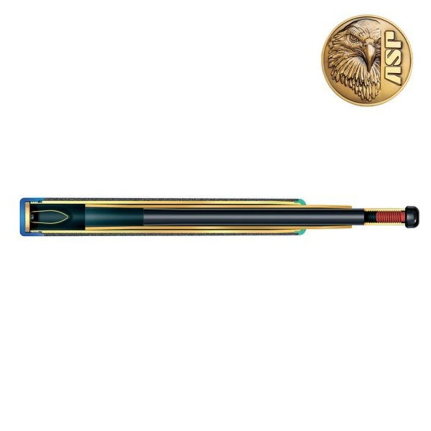 Baston telescopic Friction Loc 40cm F16BF Black Chrome ASP