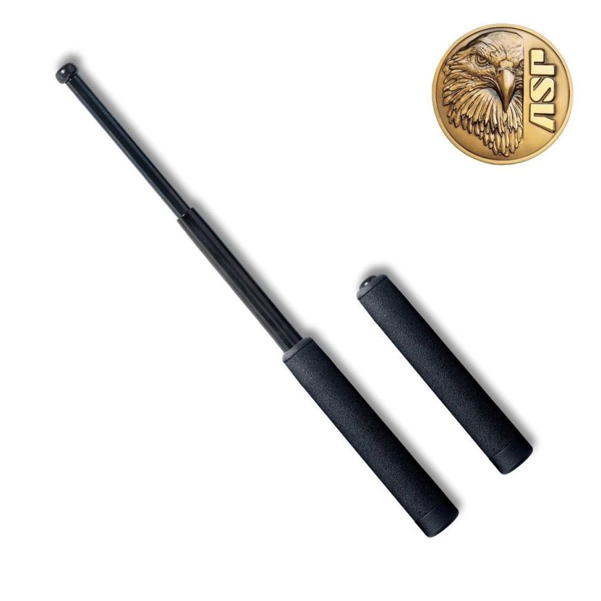 Baston telescopic Friction Loc 40cm F16BF Black Chrome ASP